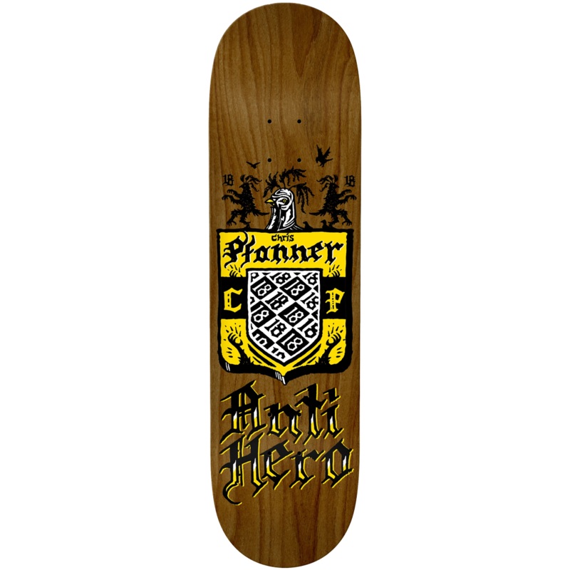 AntiHero – Chris Pfanner Coat of Arms 8.4 – Skateboard Deck