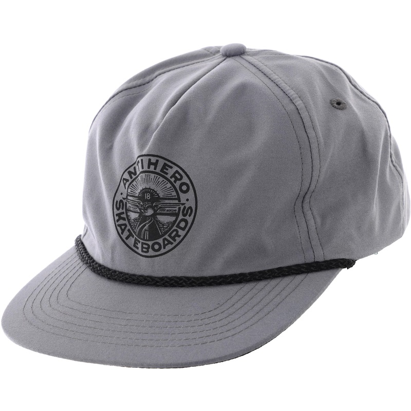 ANTIHERO STAY READY SNAPBACK CHARCOAL/BLACK