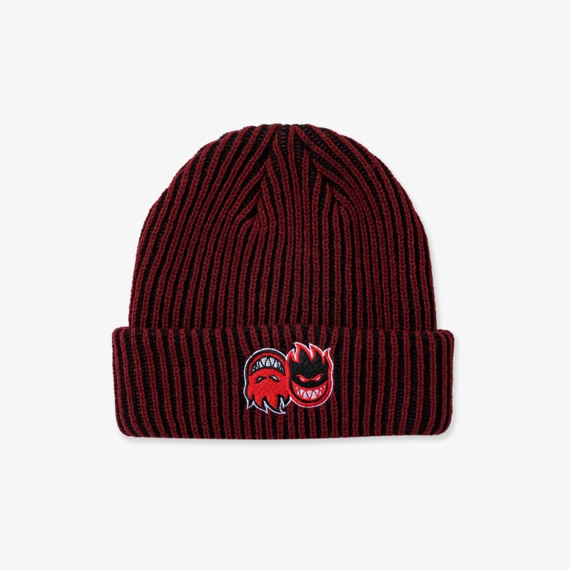 Eternal Cuff Beanie (Dark Red)