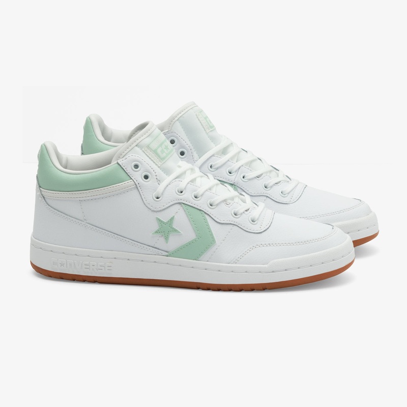 Fastbreak Pro Mid (White/Aloe) 8