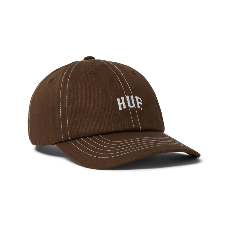 HUF ARCH LOGO 6 PANEL CV HAT BISON