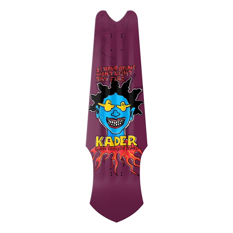 Krooked Kader Sylla Guest Tri-Plane Deck 9.75″