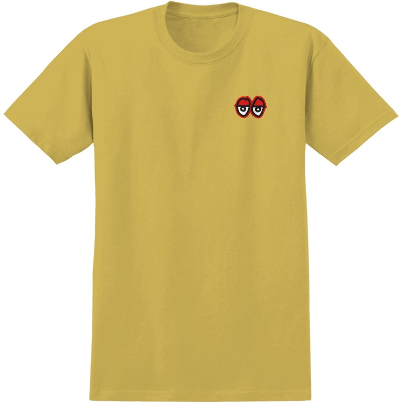 KROOKED STRAIT EYES T-SHIRT BANANA ORANGE SMALL