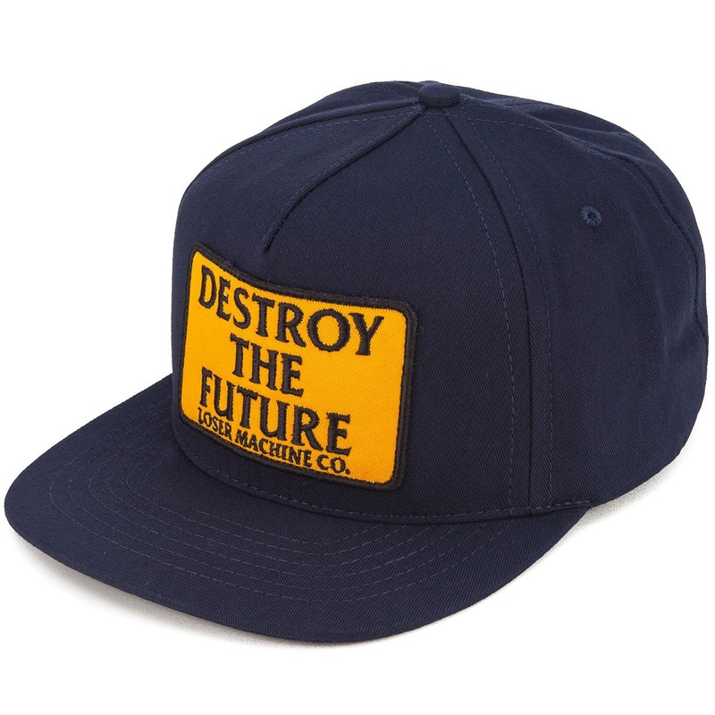 LOSER MACHINE DTF SNAPBACK HAT NAVY