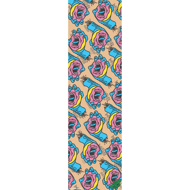 Mob Garbage ODD Future Donut Hand Single Sheet Griptape – 9″x33″ Clear