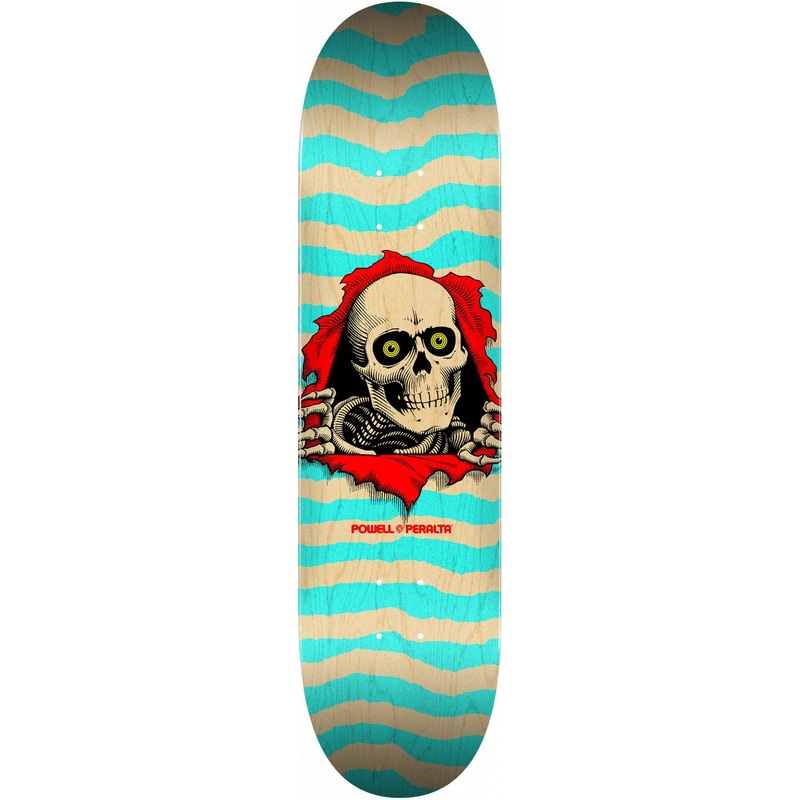 POWELL-PERALTA DECK – RIPPER NATURAL BLUE (8″) 8″