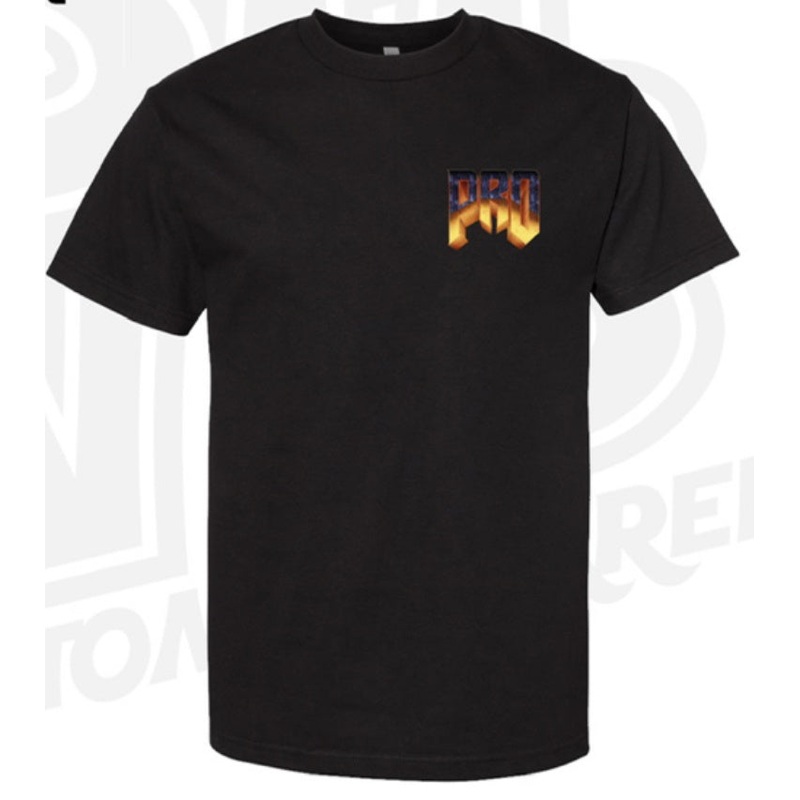 Pro Skates Doom T-Shirt – Black X-Small