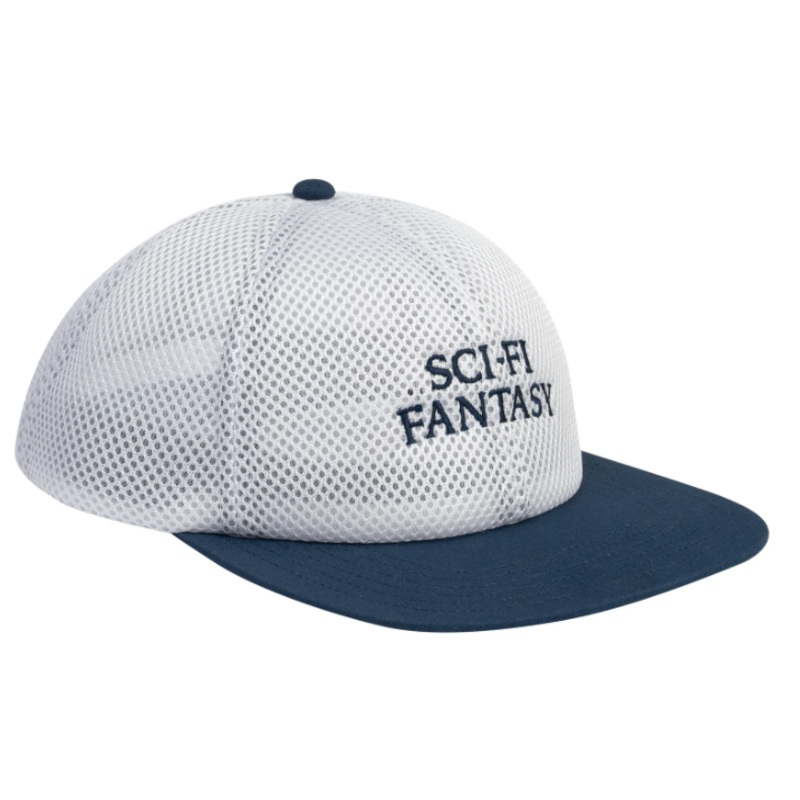 Sci-Fi Fantasy Logo Cap – White