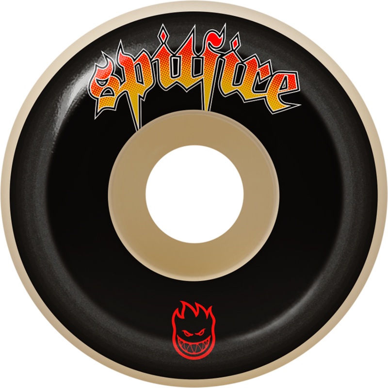 Spitfire Wheels F4 Conical Venom Script 52mm 99a – Natural (Set of 4)