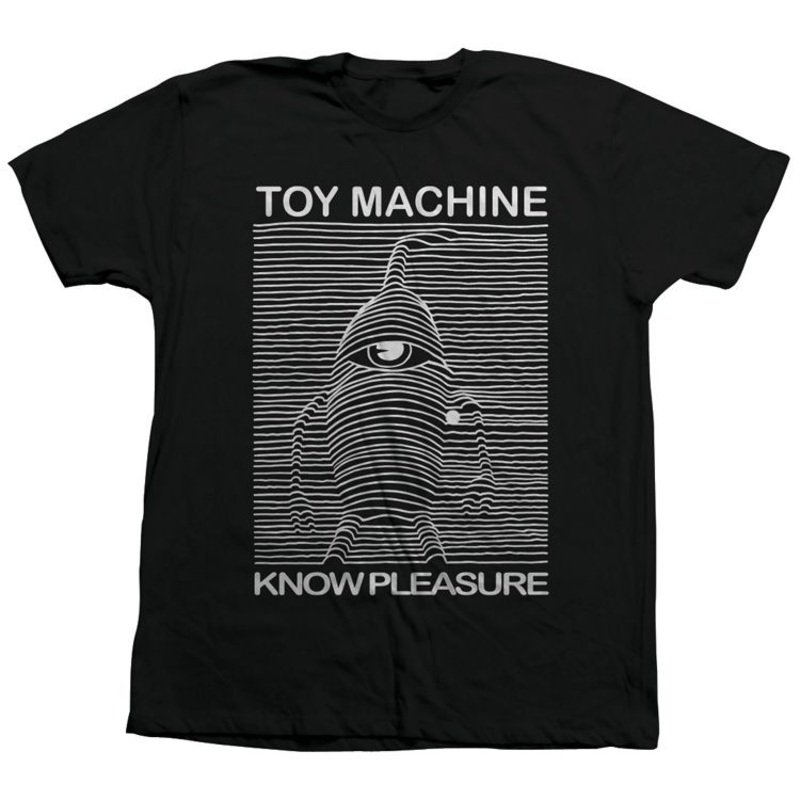 TOY MACHINE TOY DIVISION TEE BLACK MEDIUM