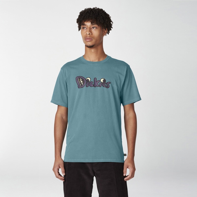 Dickies Franky Villani Monstermark Short Sleeve T-Shirt – Vintage Lincoln Green (V2L) XS Green