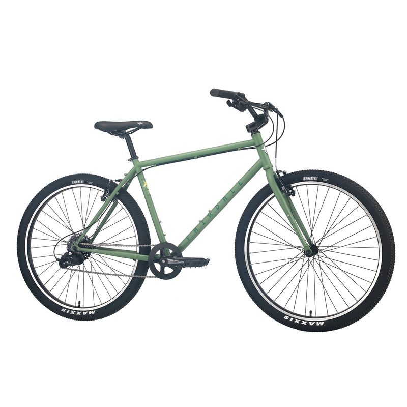 Fairdale Ridgemont 27.5 Complete Cruiser Bike – Matte Sage Green Small/Medium