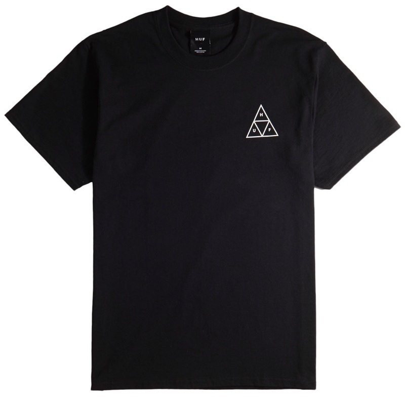 HUF MIRAGE T-SHIRT BLACK MED