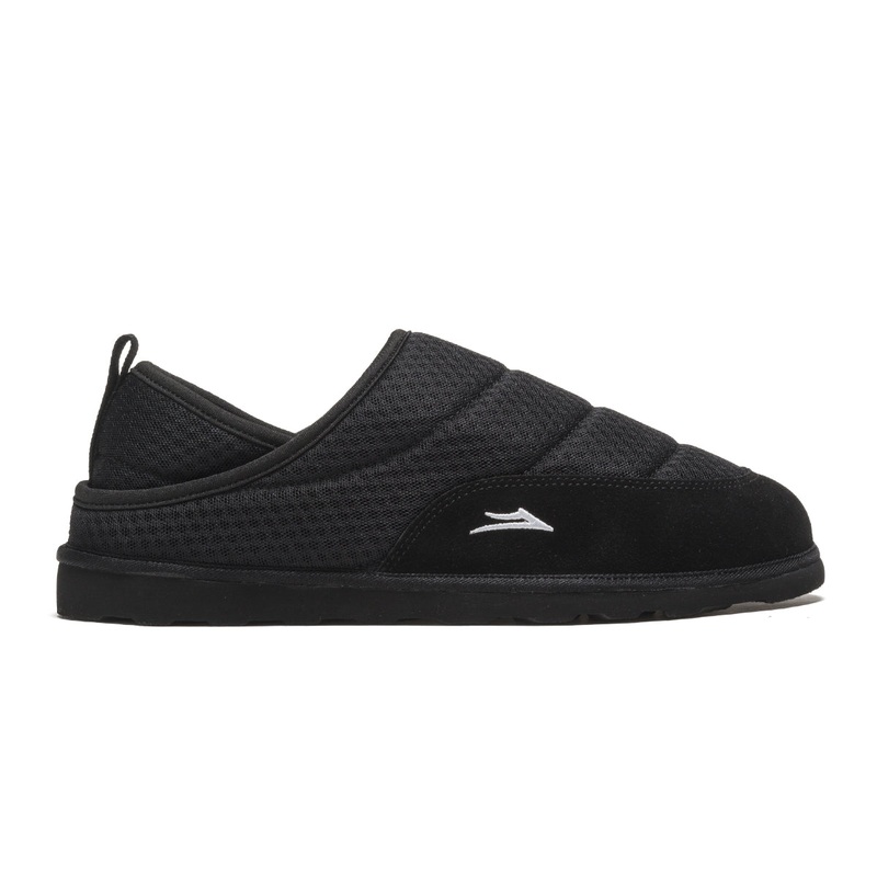 Lakai Shoes Owen Slipper – Black Mesh S Black