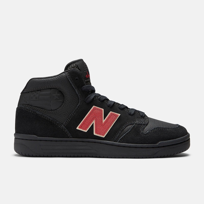 NEW BALANCE X CHOCOLATE 480 HIGH BLACK/RED 9