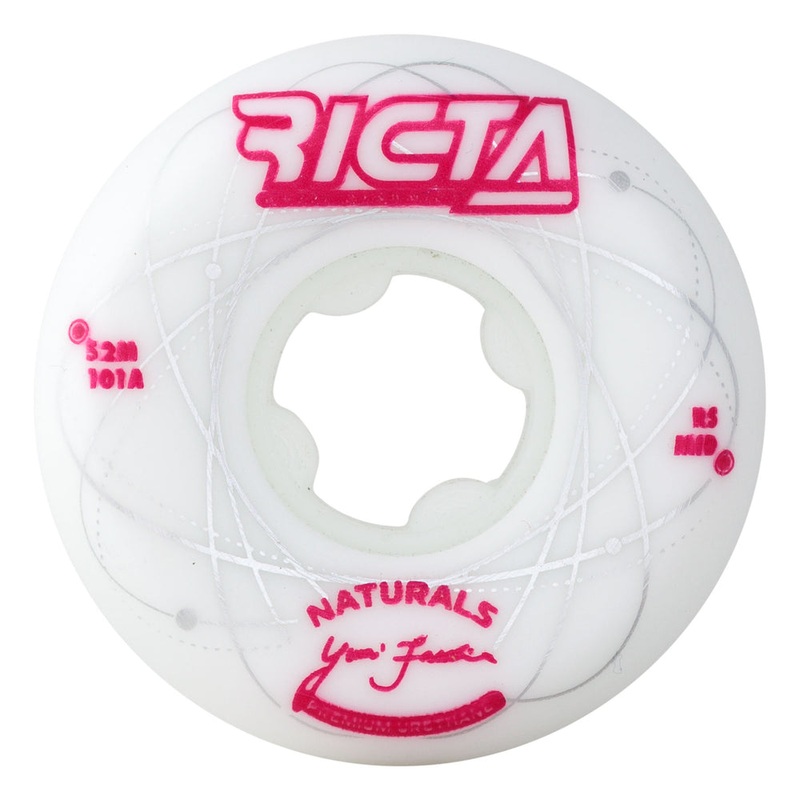 RICTA WHEELS FACCHINI ORBITAL NATURAL WHITE METAL RED MID 101A (52MM) 52MM