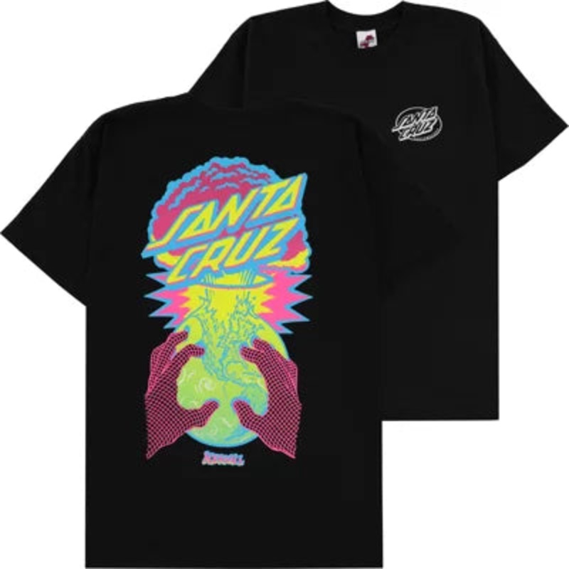 SANTA CRUZ T-SHIRT KENDALL EOTW DOT BLACK SMALL