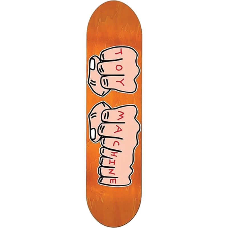 TM FISTS DECK- S/GRAPHIC ASST.STAIN 8.5″x32.0″