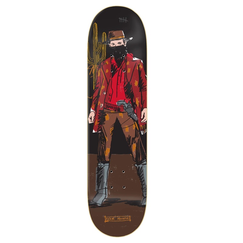 Zero Arunski Urban Amigos Skateboard Deck – 8.25″