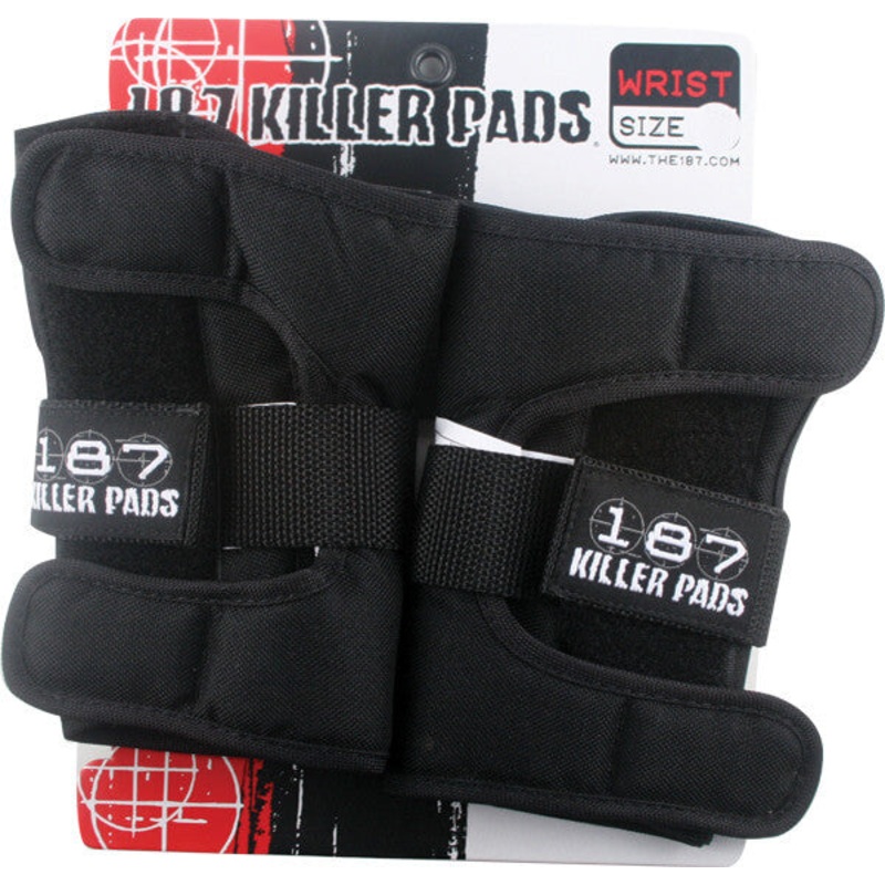 187 Killer Pads Wristguards Junior – Black