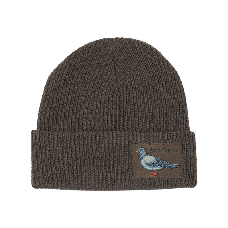 Antihero Lil Pigeon Label Beanie O/S Brown