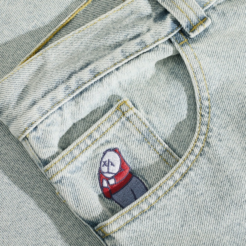Big Boy Pants OG Logo (Light Blue) SMALL