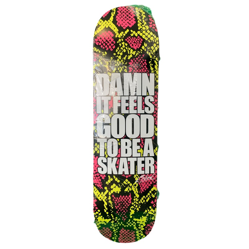 Blind Damn Snake Skin Pink 8.25″ Classic Skateboard Deck