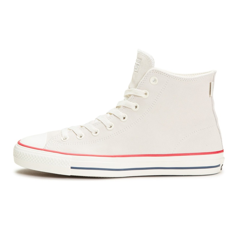 Converse CTAS Pro Hi 8 Egret/Gold/Red