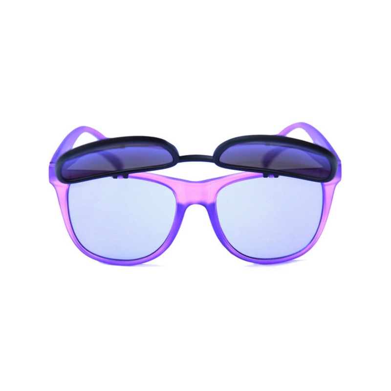 HAPPY HOUR FLIP UP PURPLE/BLUE MIRROR