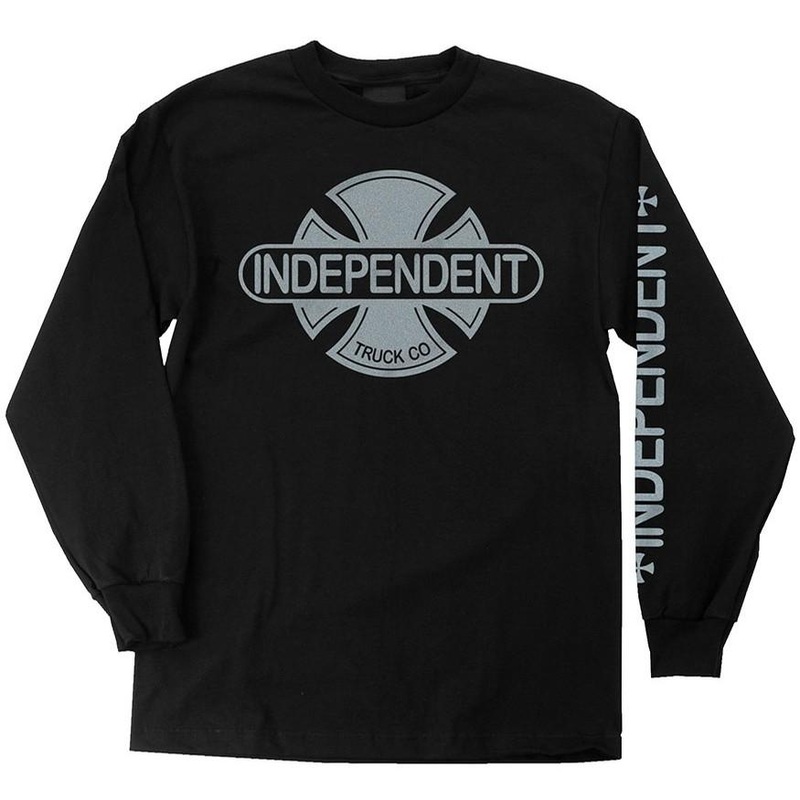 INDEPENDENT LONGSLEEVE BASEPLATE BLACK MED