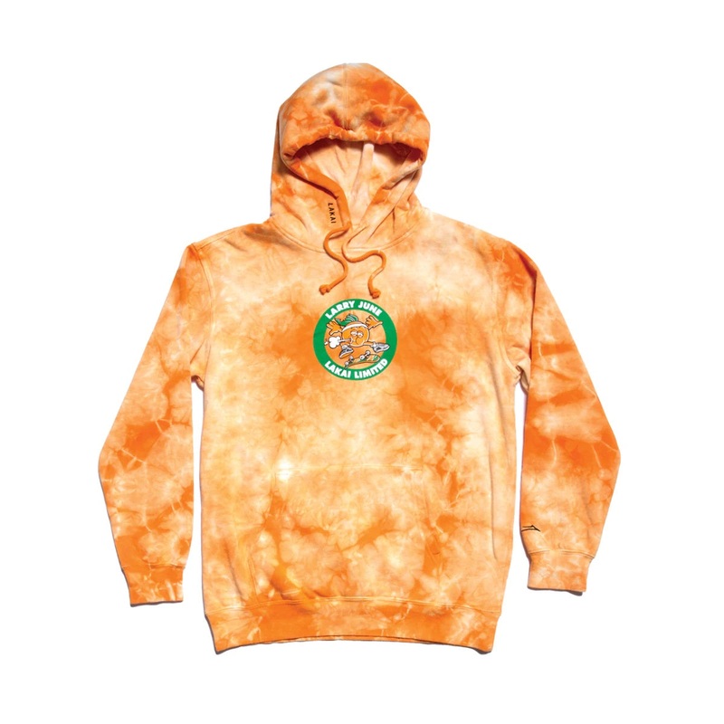 Lakai Sweatshirts Skate Club Pullover Hoodie – Orange Tie Dye S Orange