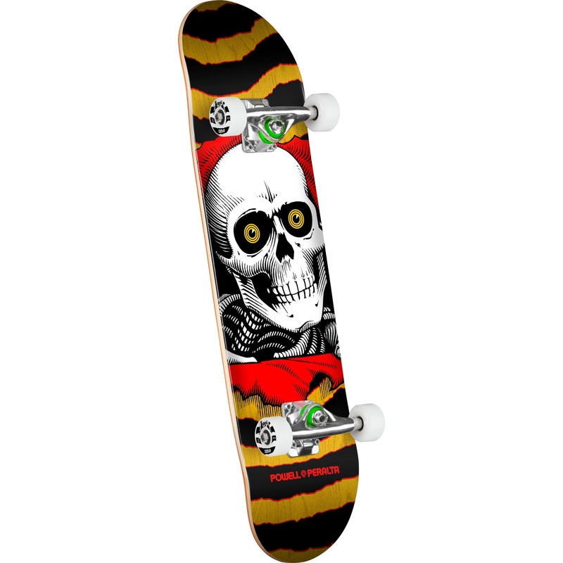 Powell Peralta Ripper Birch Skateboard Complete – 7.75 Yellow/Red