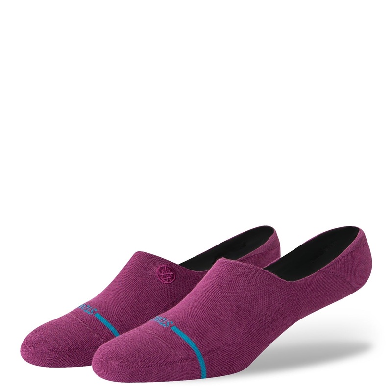 STANCE SOCKS ICON NO SHOW BERRY MEDIUM