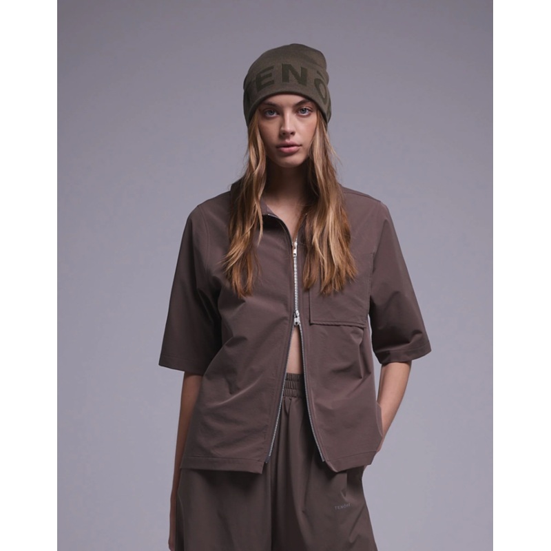 TENORE SERVICE ZIP BARK – WOMENS X SMALL