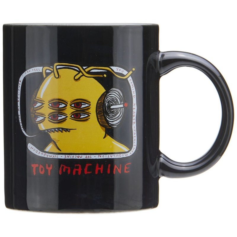 TOY MACHINE TRANSMISSIONATOR MUG BLACK
