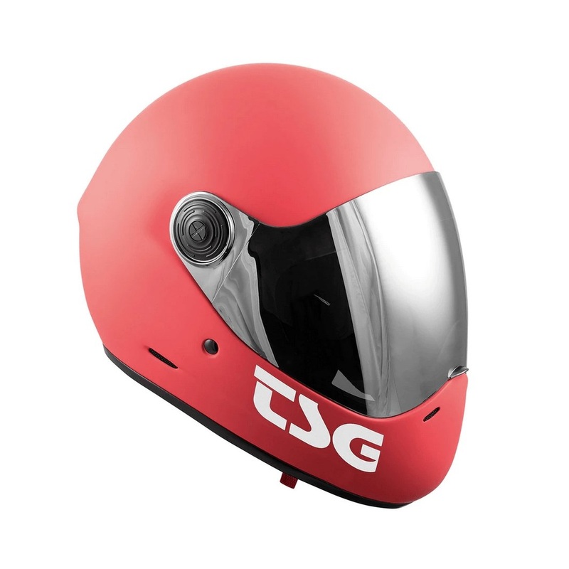 TSG: Pass Pro Longboard Helmet (Matte Fiery) Small
