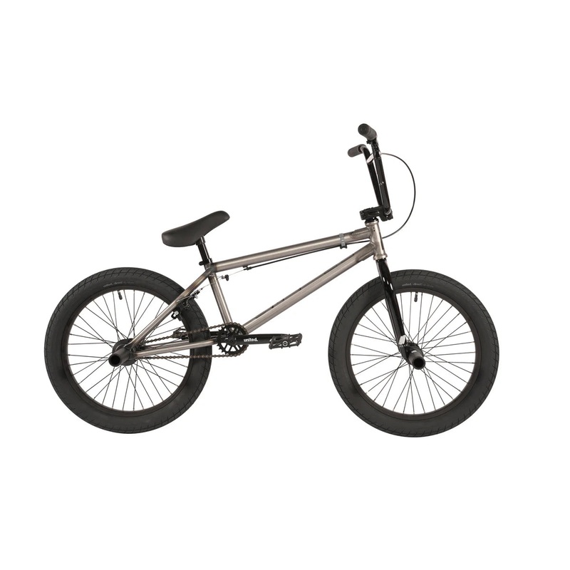 United Reborn 20.8 Complete BMX Bike – Matte Clear
