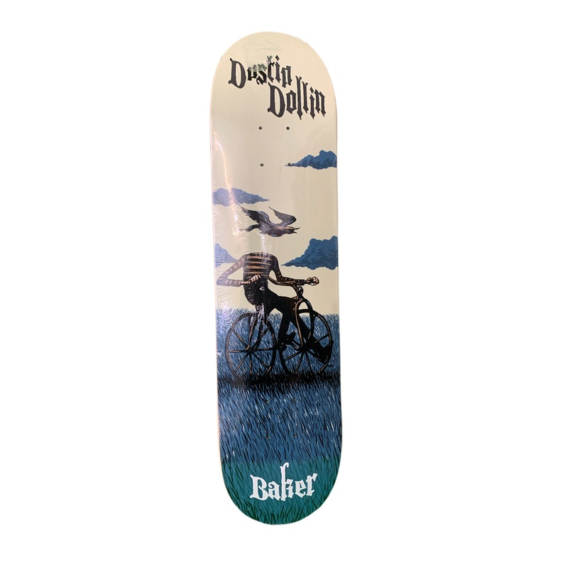 Baker Dustin Dollin Artsy Fartsy 2007 7.75″ Classic Skateboard Deck