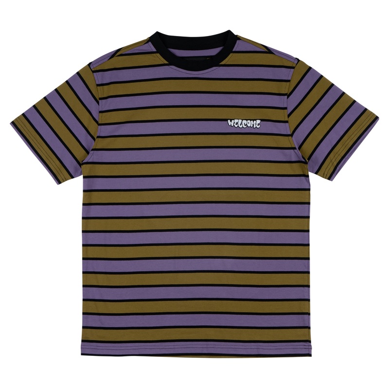 Cooper Yarn-Dyed Short Sleeve Knit – Olive Small