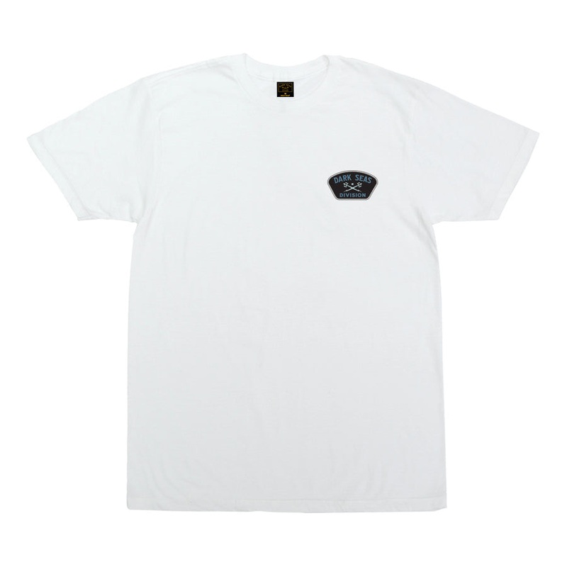 DARK SEAS TRANSLUCENT PREMIUM TEE WHITE MEDIUM