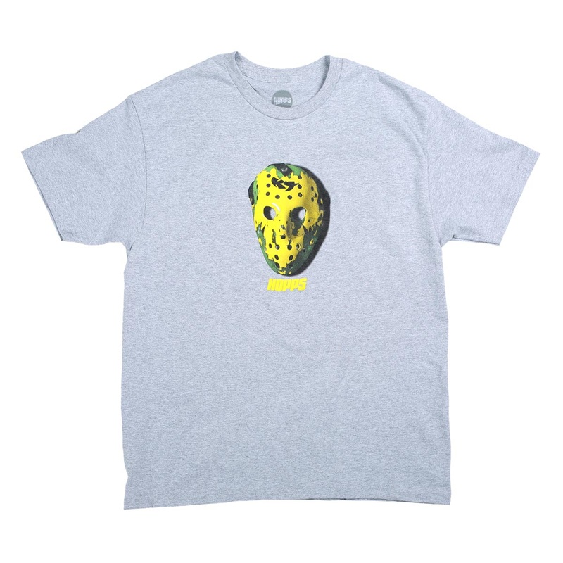 Hopps Skateboards Kevin Taylor Battle Mask Tee Heather Grey S