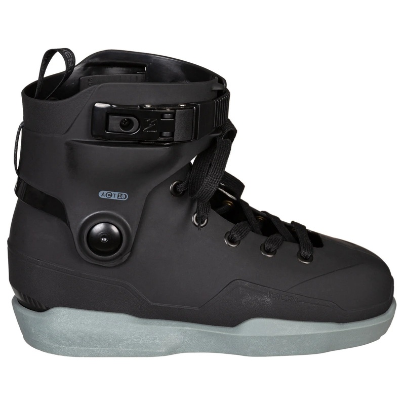 IQON ACT Interlink Skates Boot Only – Black/Grey 9.5-10