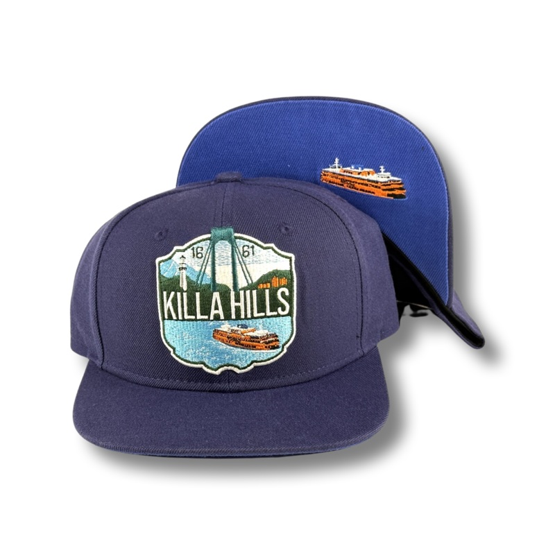 Killa Hills Snapback – Navy/Multi – RHC