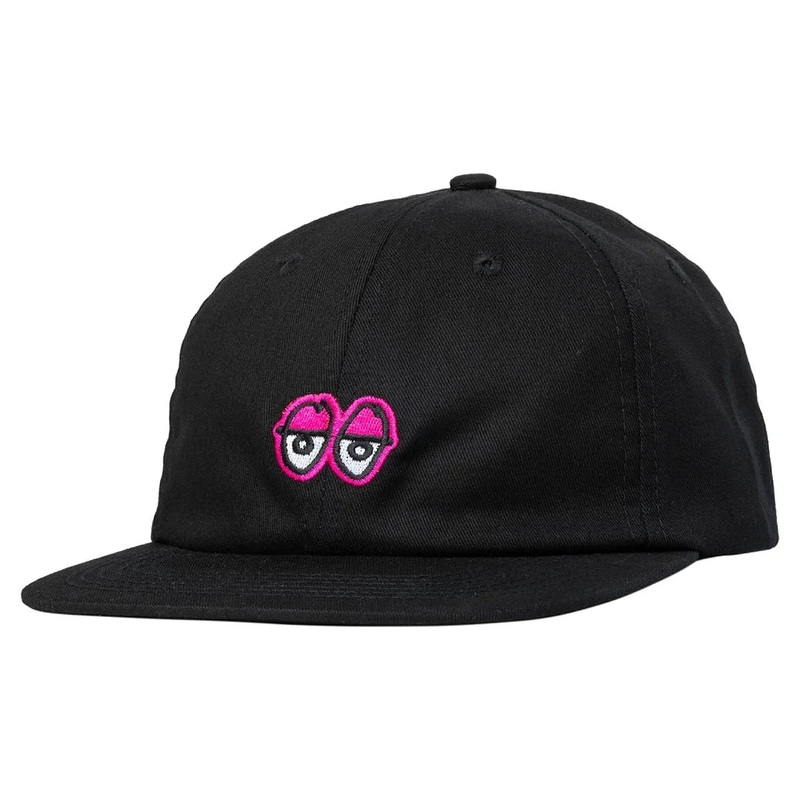 KROOKED EYES STRAPBACK BLACK/PINK