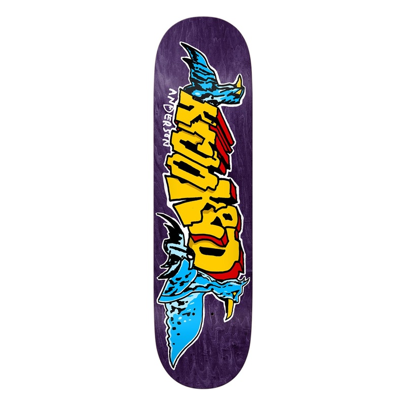 Krooked Mike Anderson Raptors Deck 8.38″