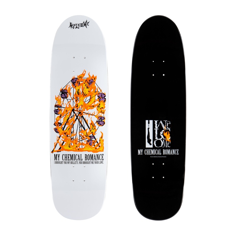 My Chemical Romance “…Bullets” on Atheme – White – 8.8″