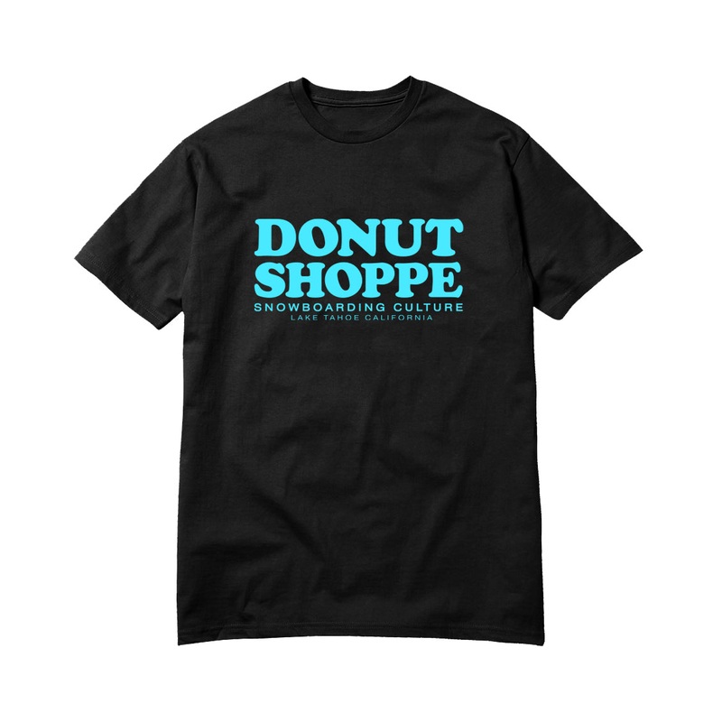 STACKED LAKE TAHOE SS T-SHIRT Small BLACK