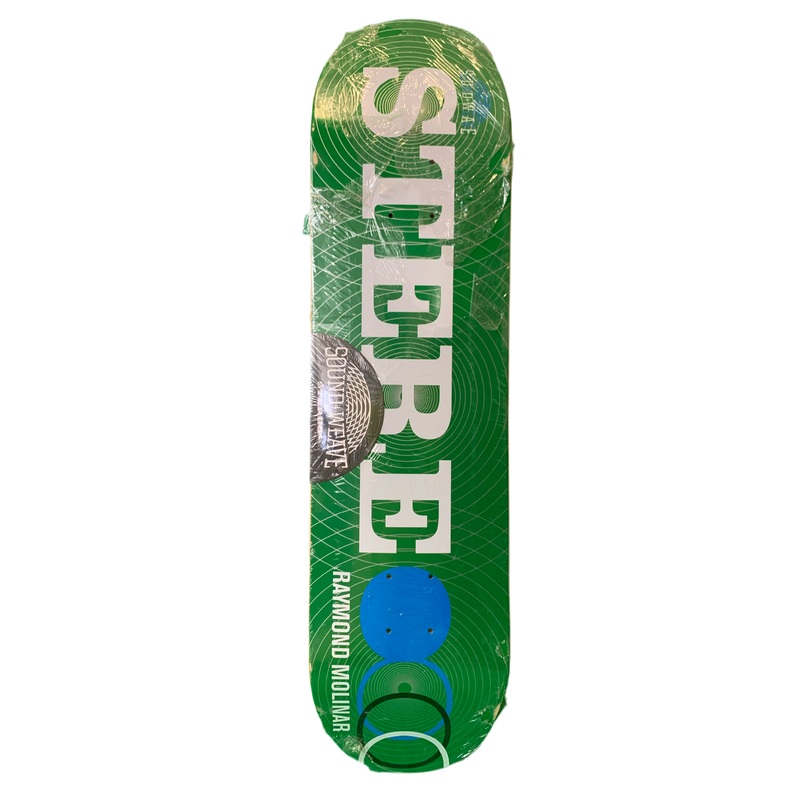 Stereo Raymond Molinar Sound Weave Green 8″ Classic Skateboard Deck