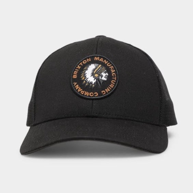 BRIXTON RIVAL X MP SNAPBACK BLACK