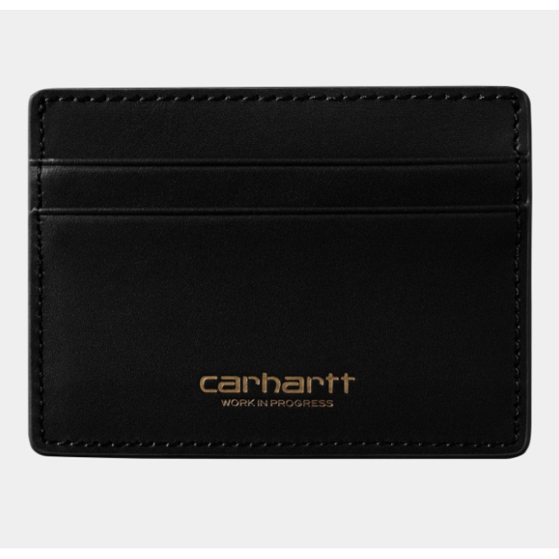 Carhartt WIP Vegas Cardholder Wallet – Black/Gold